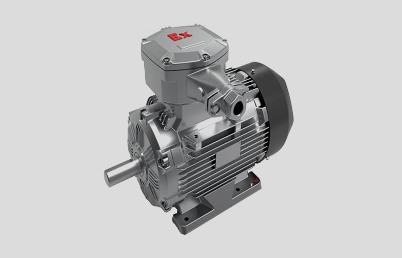 Rib-cooled electric motors