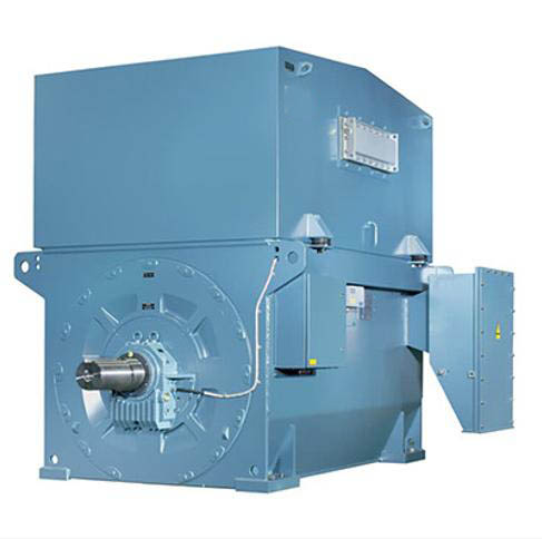 High voltage modular induction motors