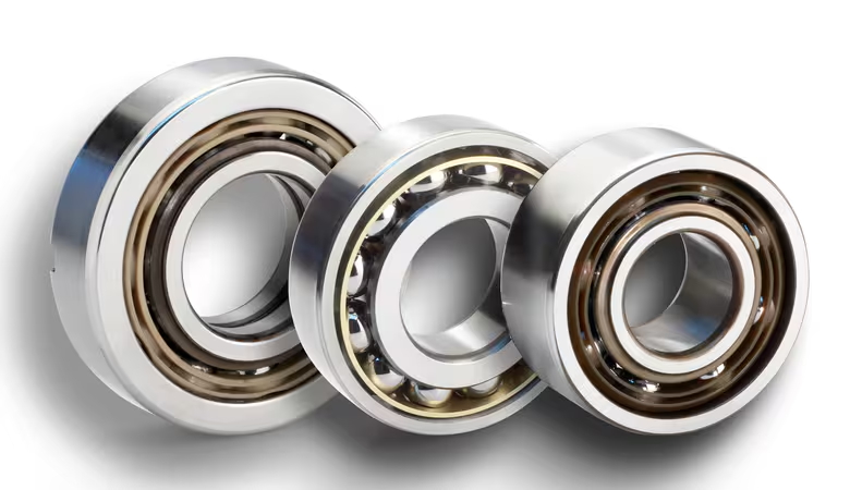 Angular contact ball bearings